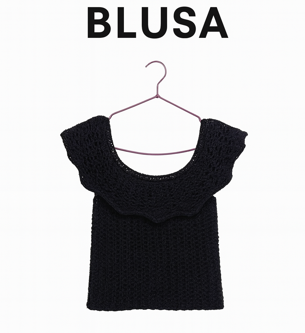 Blusaa de Crochet  (SE HACEN POR EN CARGO TIEMPO TEJER 4-6 dias)