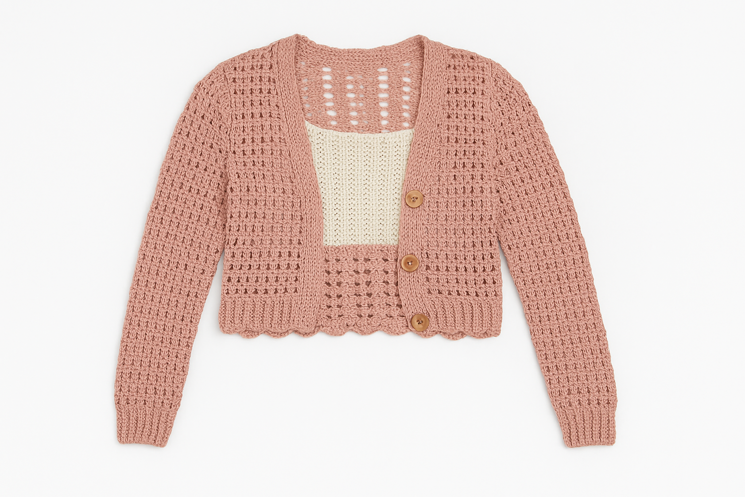 Conjunto cardigan y top tejido a crochet(TIEMPO PARA TEJER 7 DIAS)